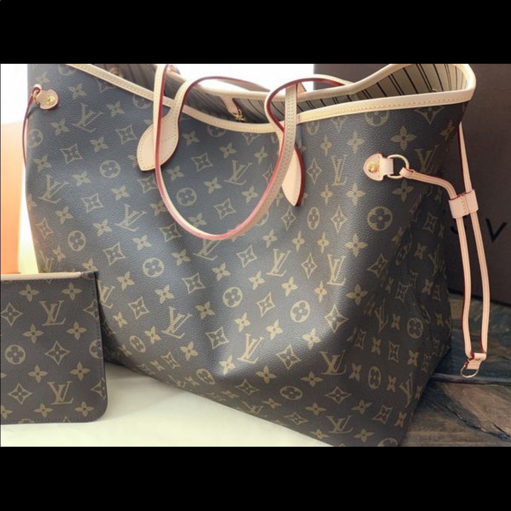 Authentic LV Neverfull MM